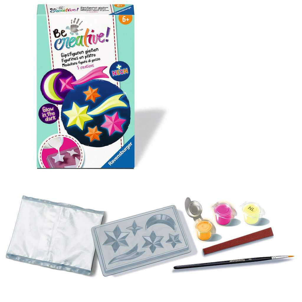 Kreativset BeCreative Mini - Leuchtsterne