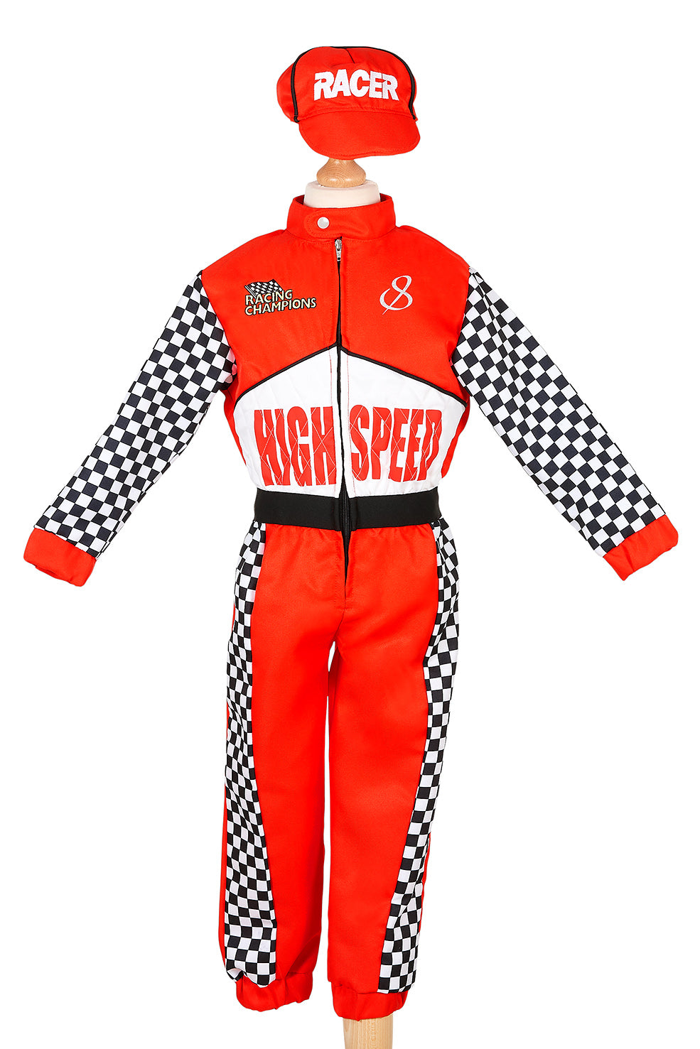 Rennfahrer Outfit 5-7 Jahre