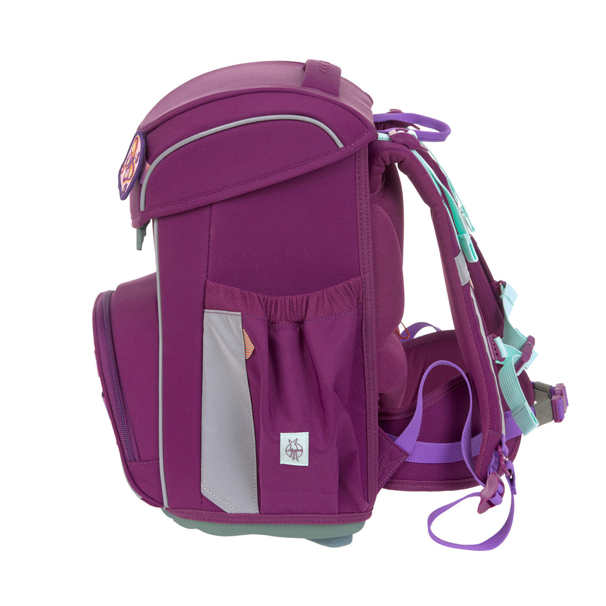 Schulranzen Set 7-teilig, Slim Unique Lila
