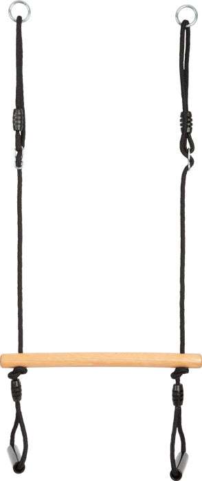 Trapezschaukel mit Turnringen Black Line