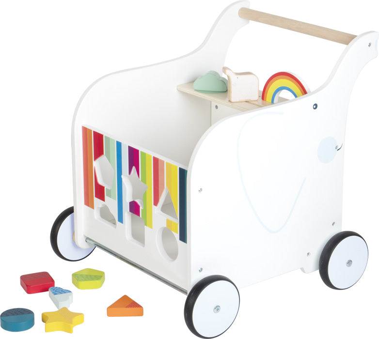 Lauflernwagen Spielzeugbox Elefant