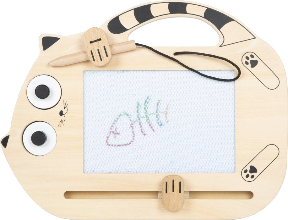 Magnetische Zaubertafel Katze