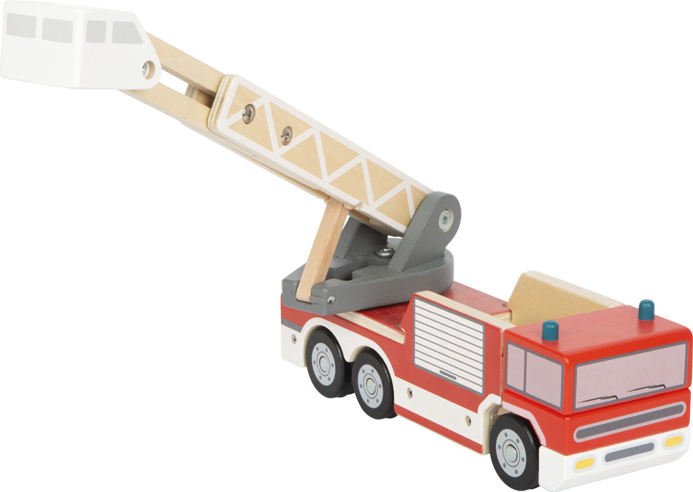 Feuerwehr mit Drehleiter