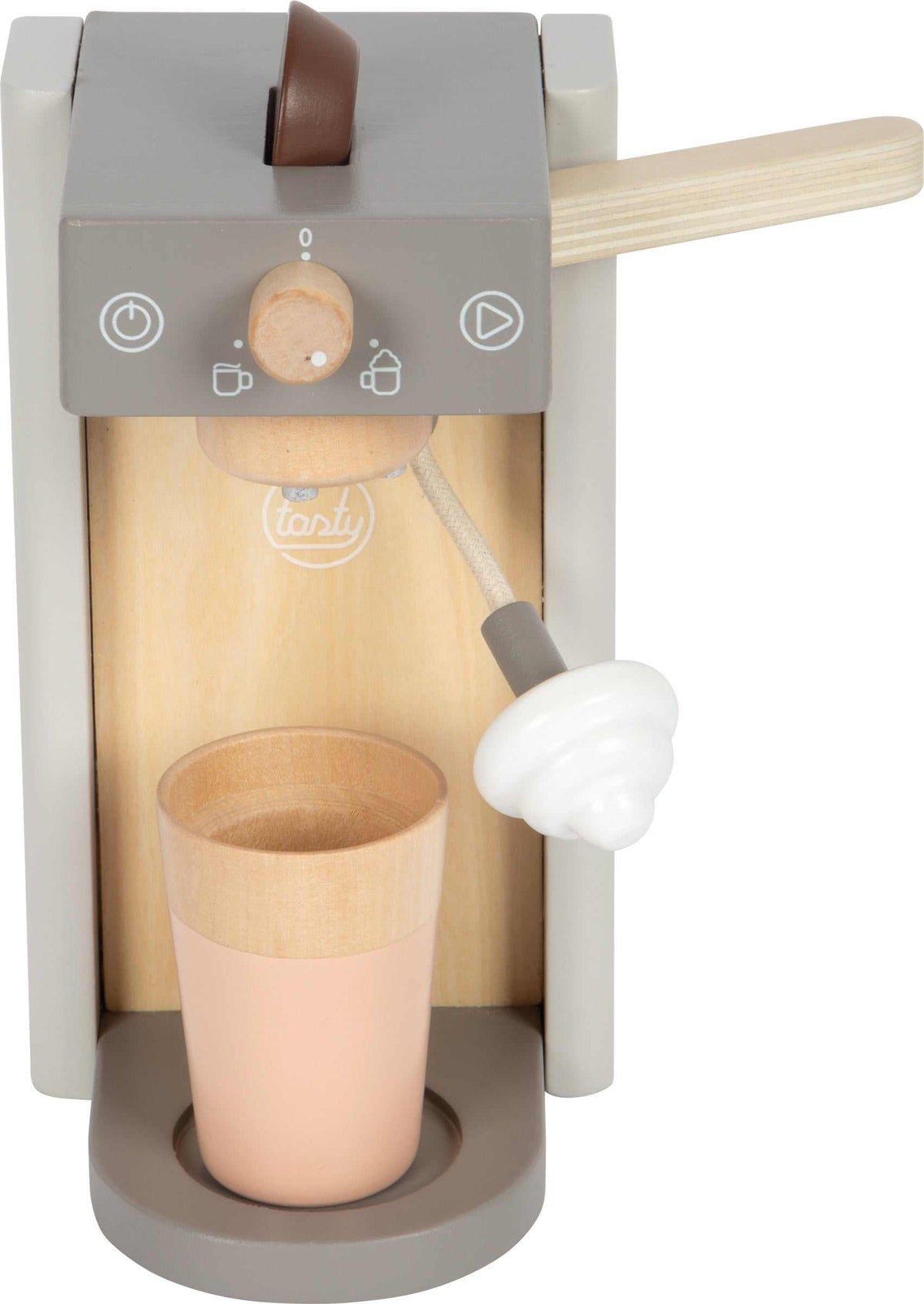 Kaffeemaschinen-Set tasty - grau