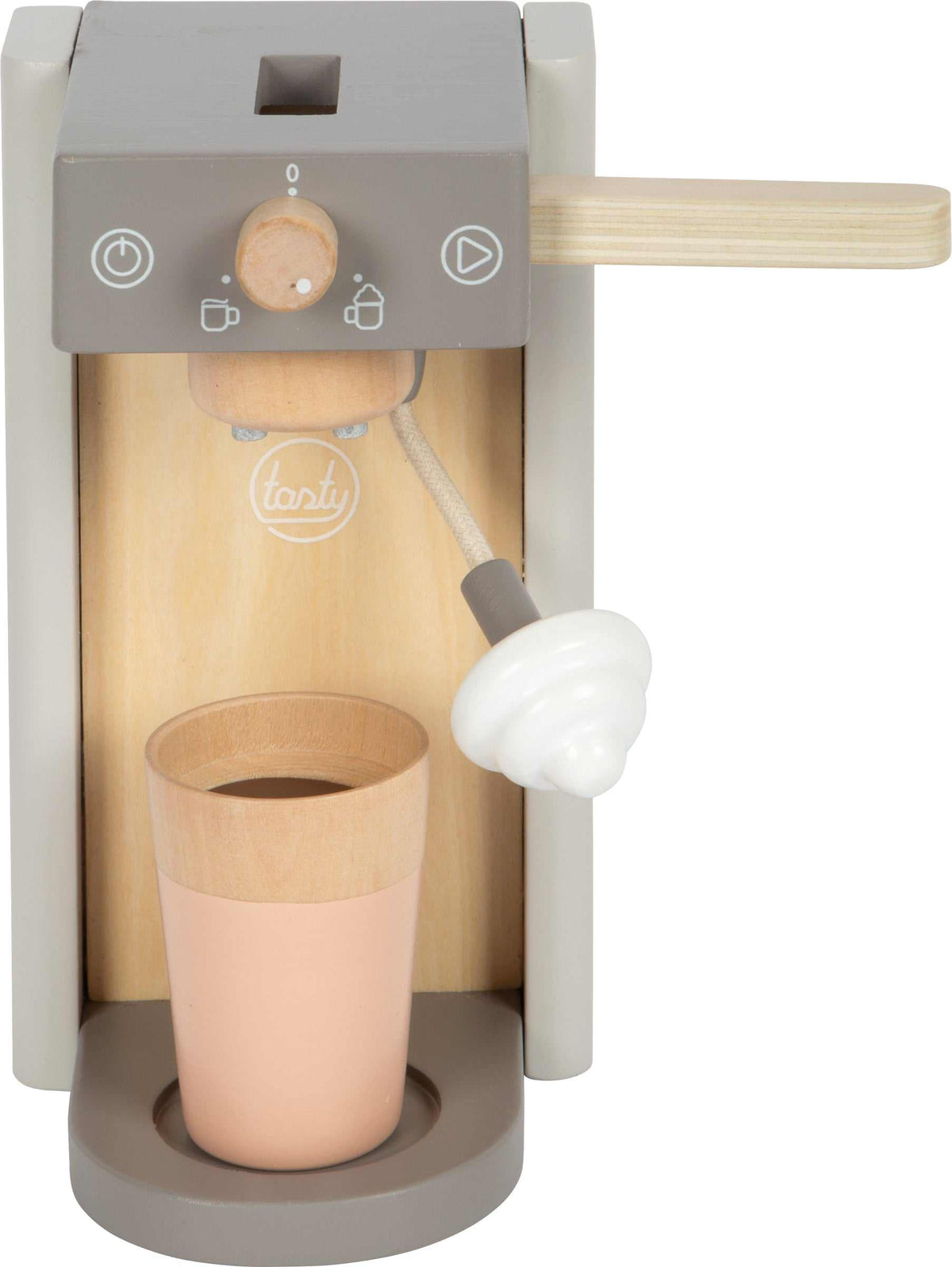 Kaffeemaschinen-Set tasty - grau