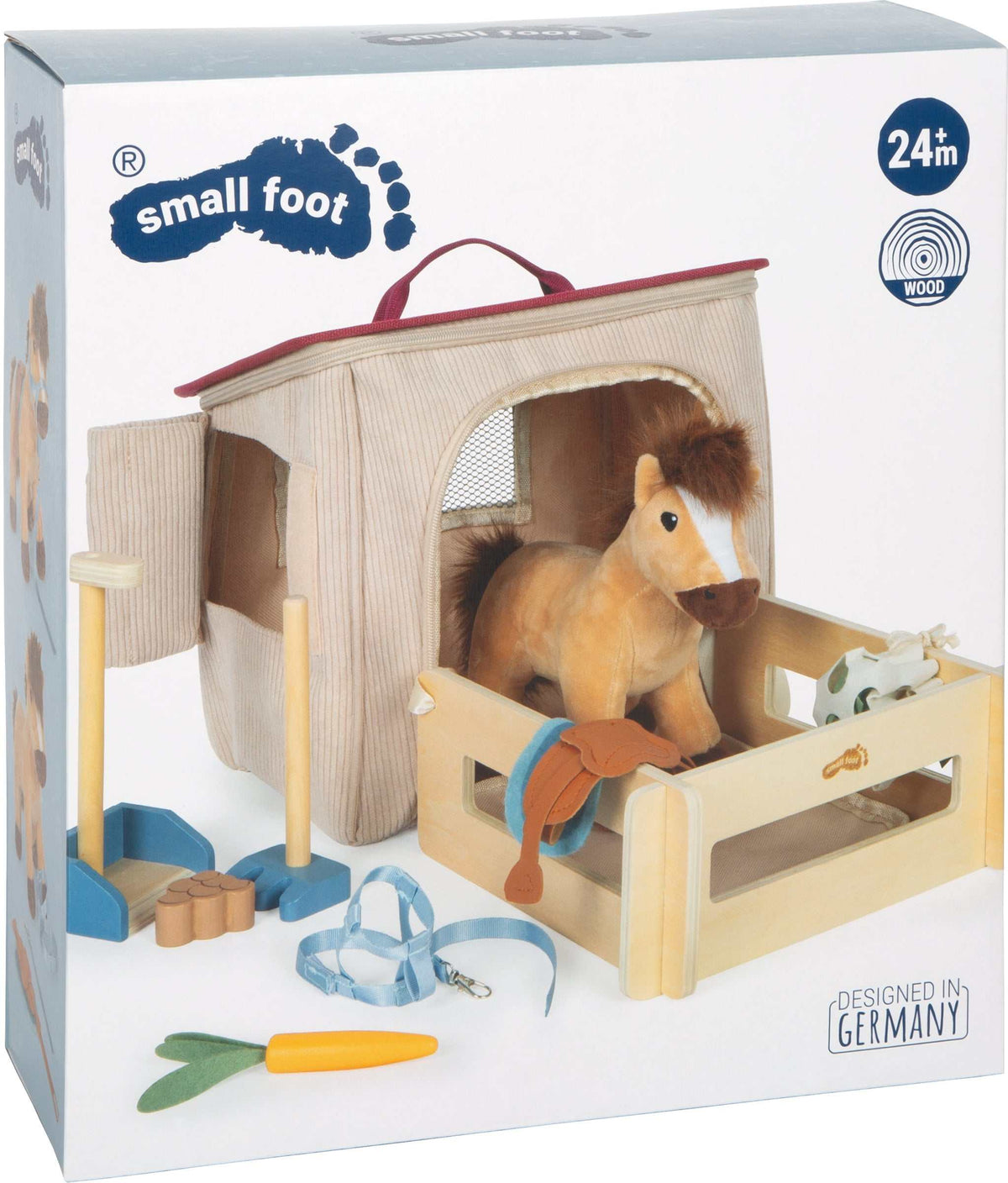 Spielset Pferd mit Stall & Zubehör