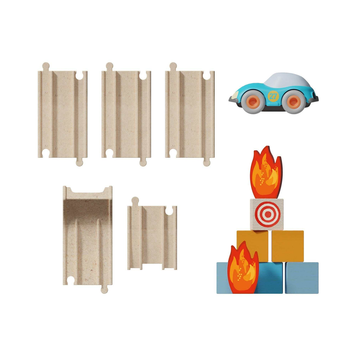 Haba Cars Action-Sprungschanze