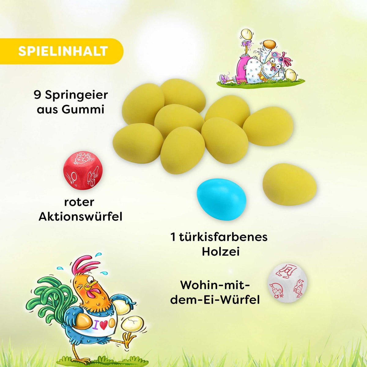 Eiertanz - Geschicklichkeitsspiel