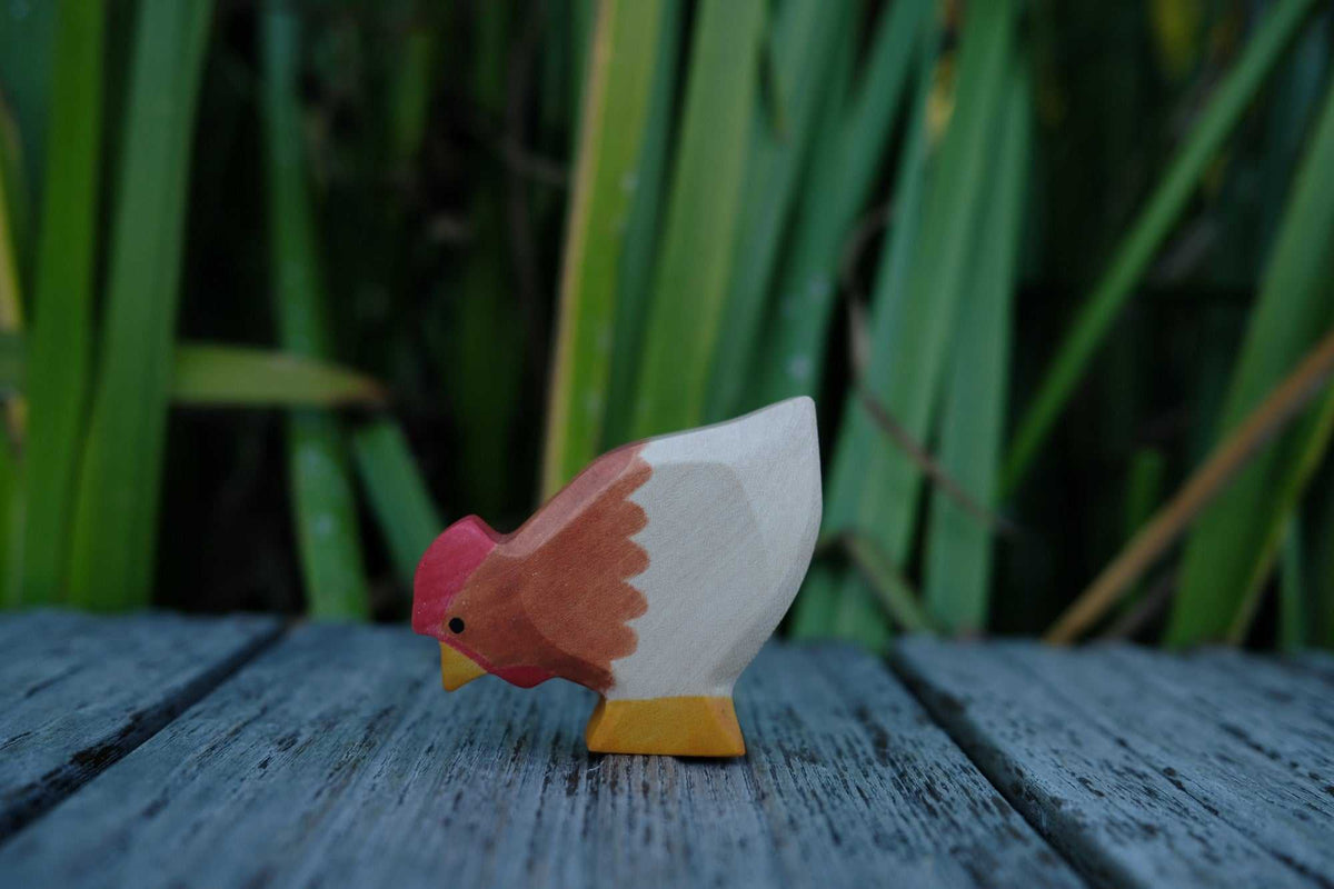 Huhn pickend