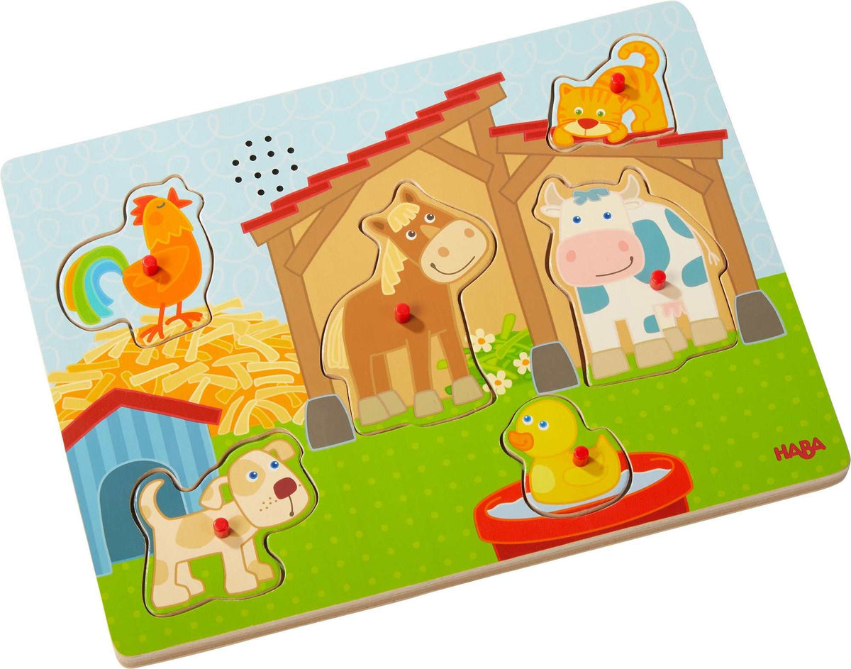 Sound-Greifpuzzle Auf dem Land