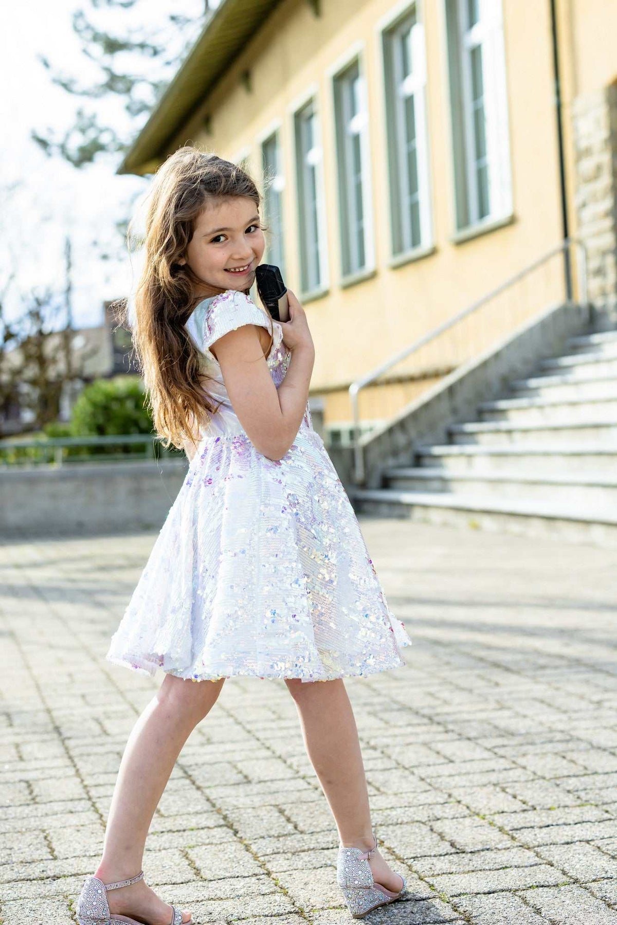 Paillettenkleid Concert Queen 5-6 Jahre
