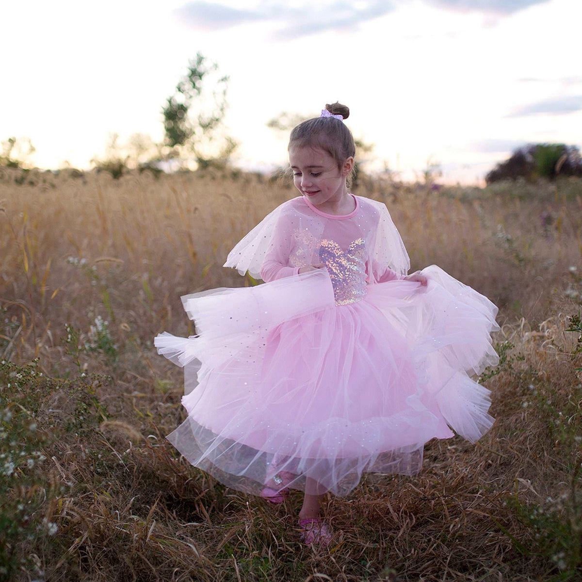 Prinzessinnen Kleid Elegant 7-8 Jahre