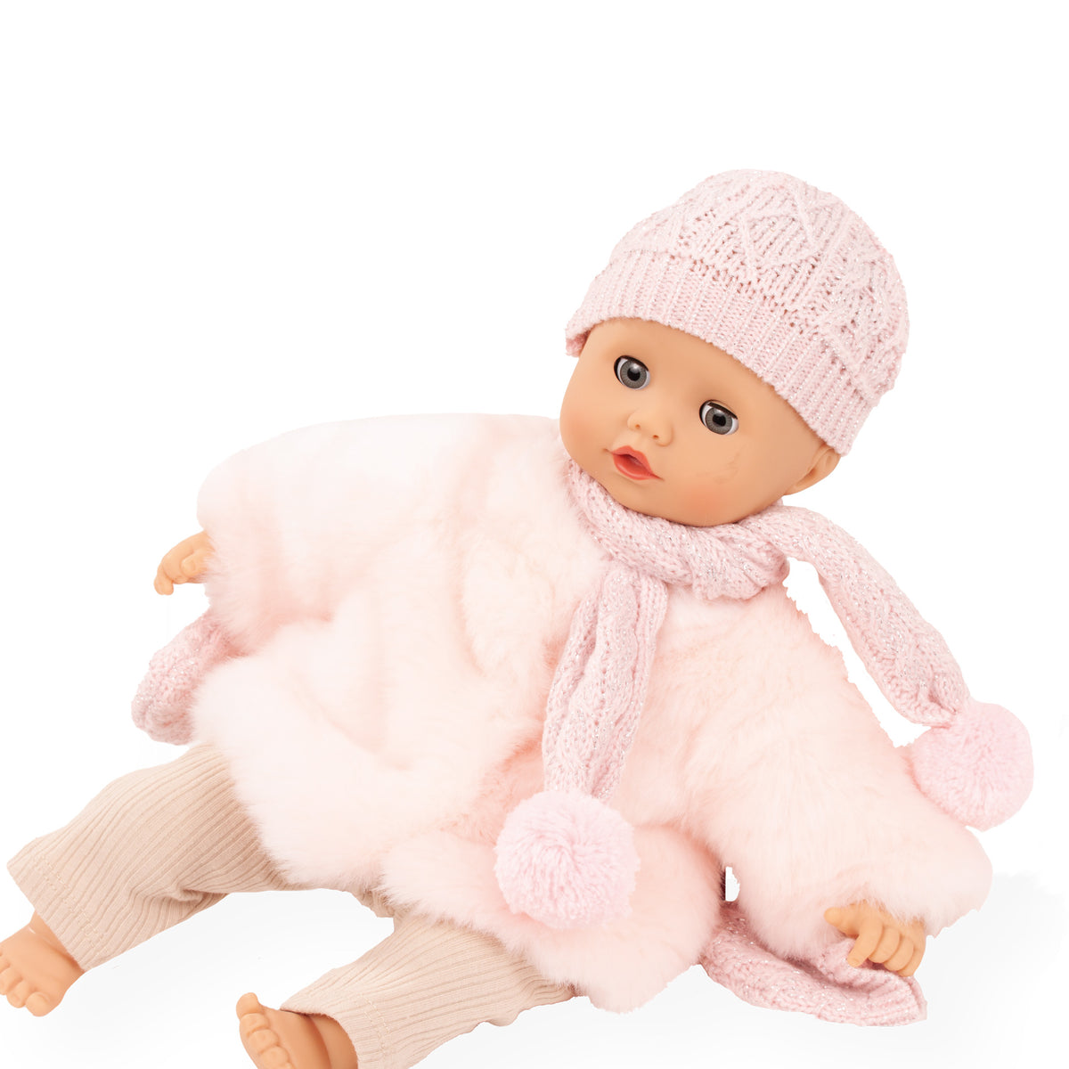 Puppen Outfit Furry Christmas Größe 42 - 50 cm