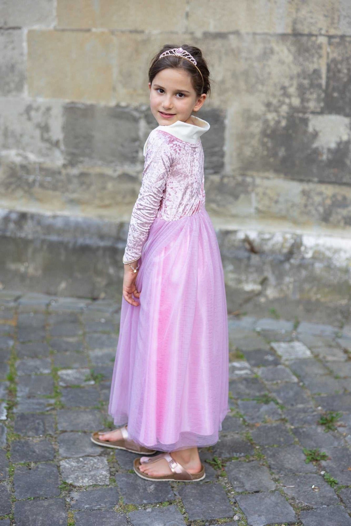 Dornröschen Kleid 5-6 Jahre