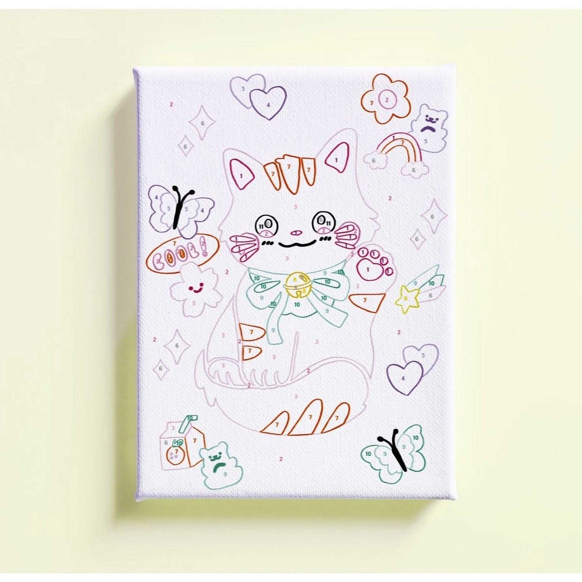 Malen nach Zahlen Set Kids - Maneki Neko