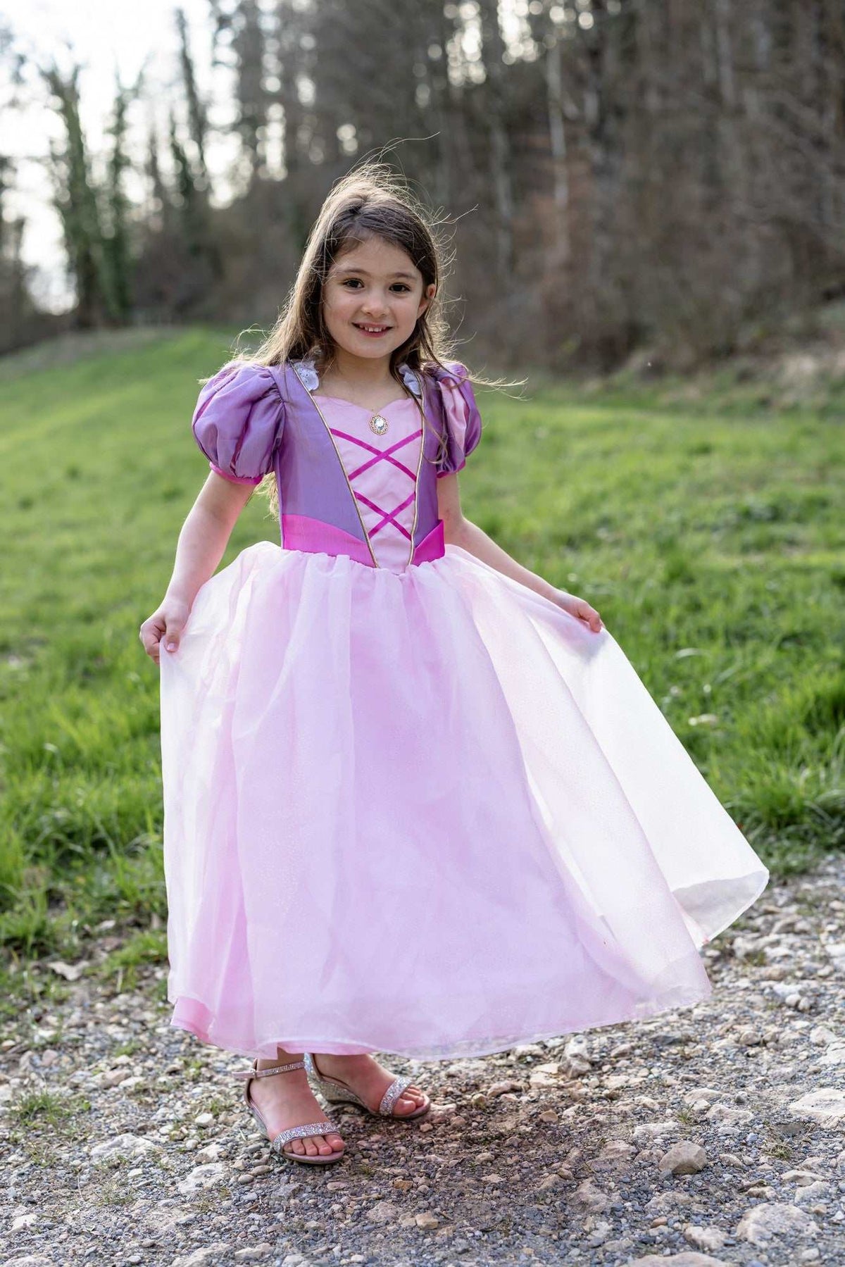 Rapunzel Kleid 5-6 Jahre