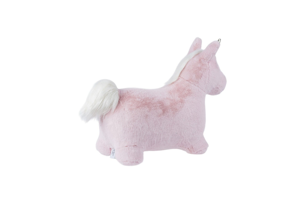 Hüpf-Tier Einhorn pink