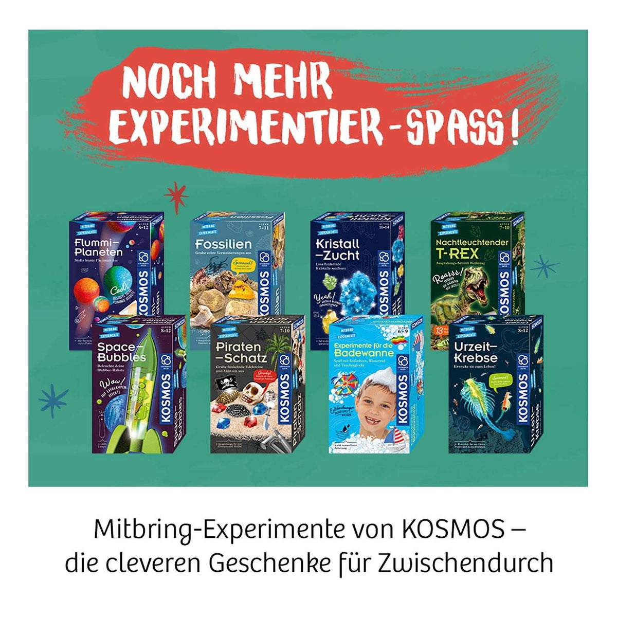 Experimente für die Badewanne
