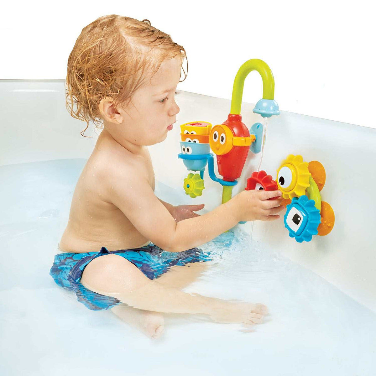 Badewannenspiel- Wasserdusche Spin 'N' Sort