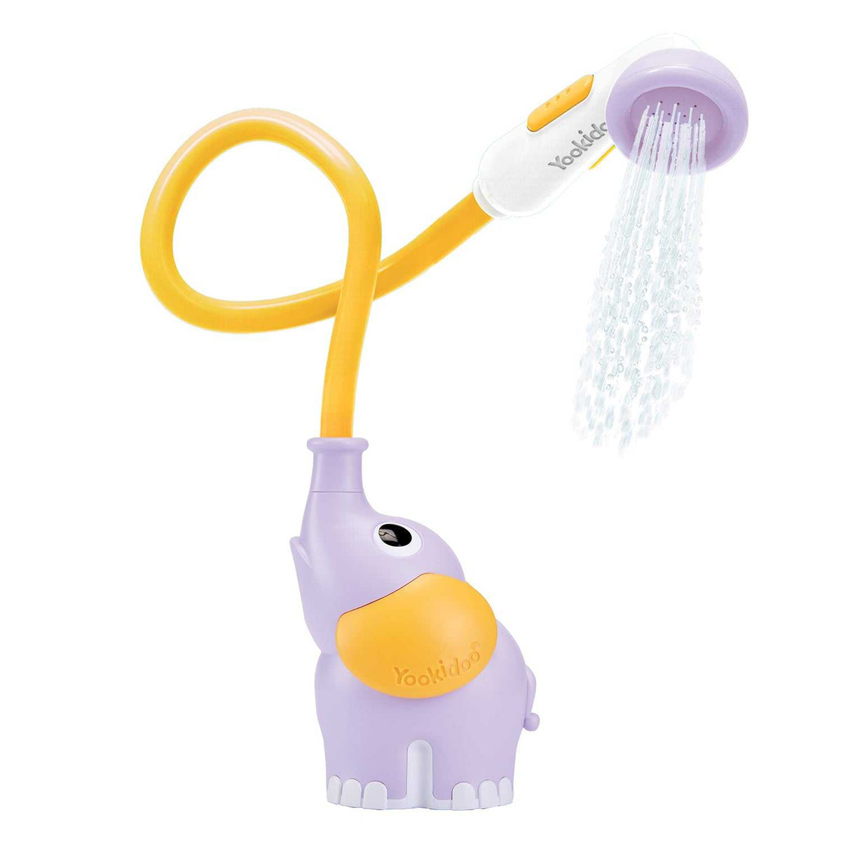 Babydusche Elefant lila