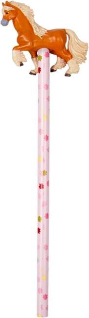 Pferde- Bleistift mit Topper