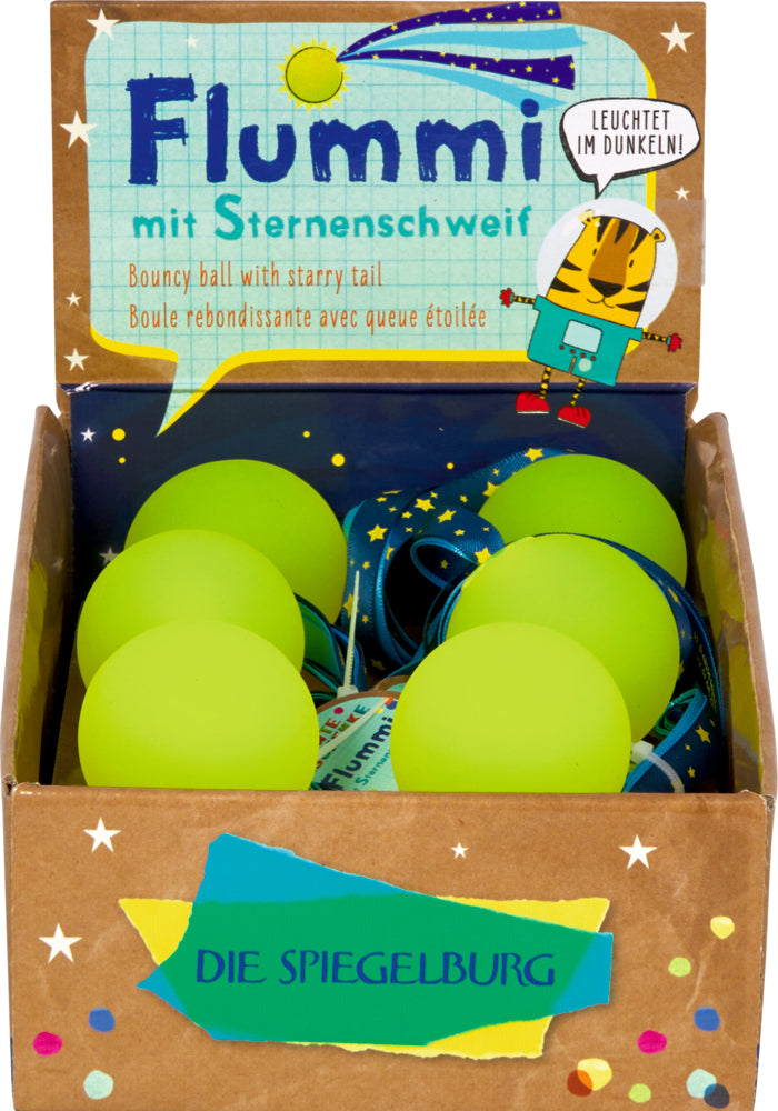 Flummi mit Sternenschweif