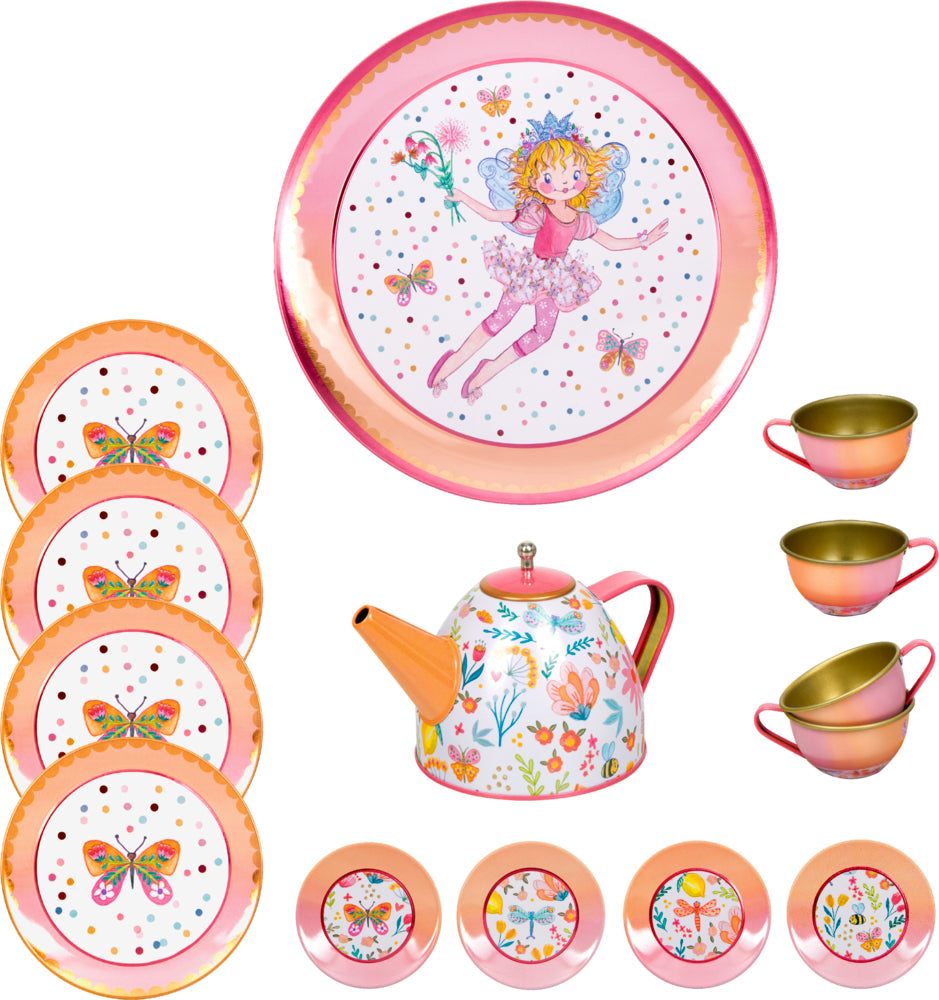 Spielgeschirr - Prinzessin Lillifee (aus Metall)