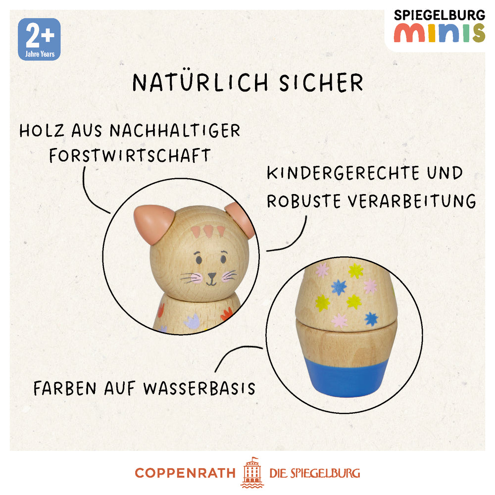 Holz-Schraubklötze - Minis (1 Stück)