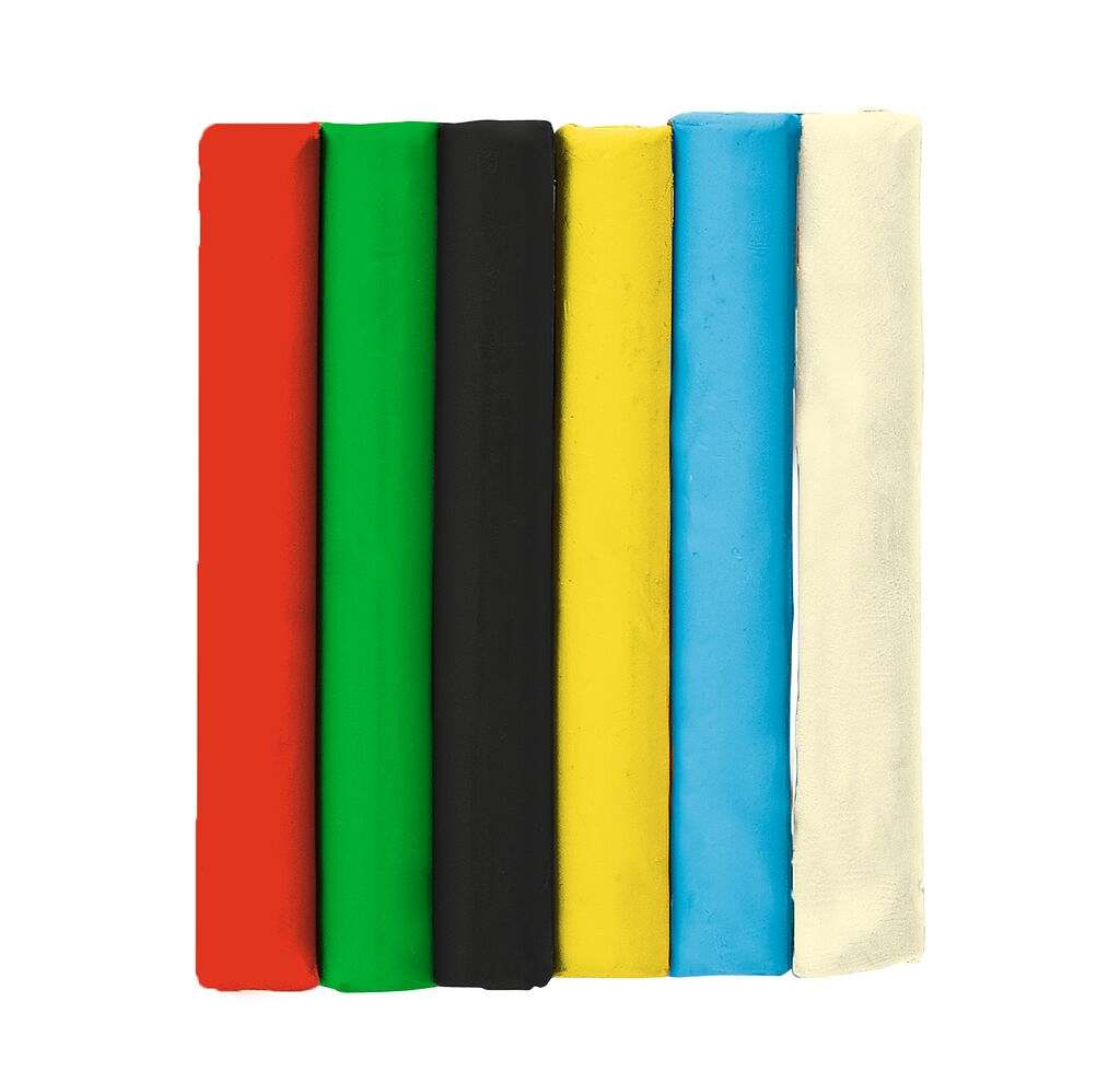 Kunterbuntes Knet-Set Glow