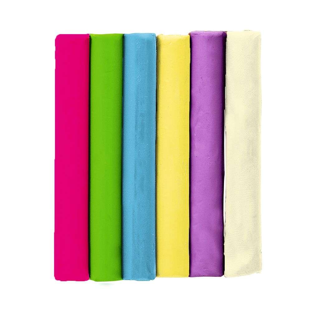 Kunterbuntes Knet-Set Glow
