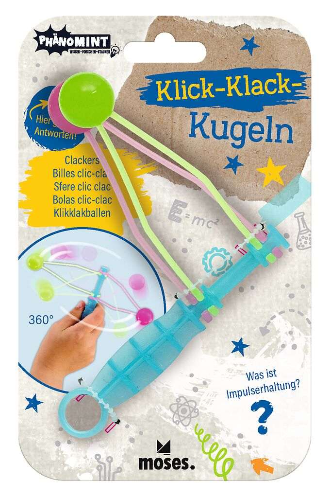 PhänoMINT Klick-Klack-Kugeln (1 Stück)
