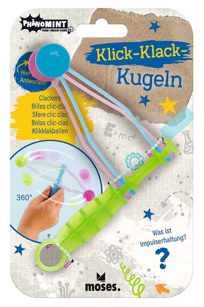 PhänoMINT Klick-Klack-Kugeln (1 Stück)