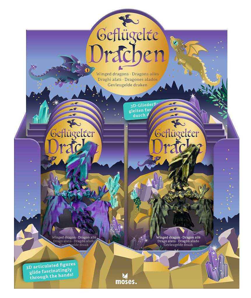 Geflügelte Drachen (1Stück)