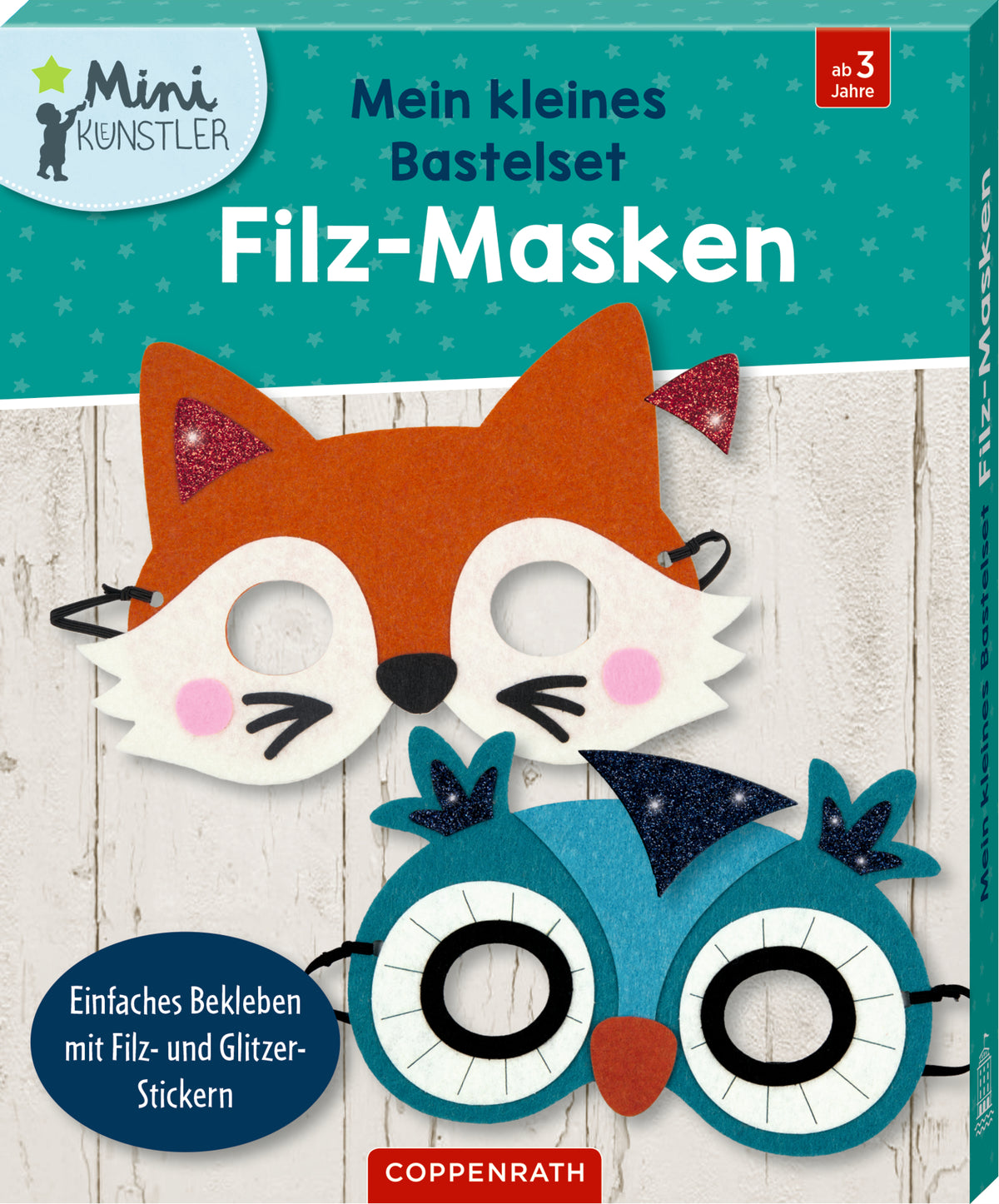 Mein kleines Bastelset - Filz Masken