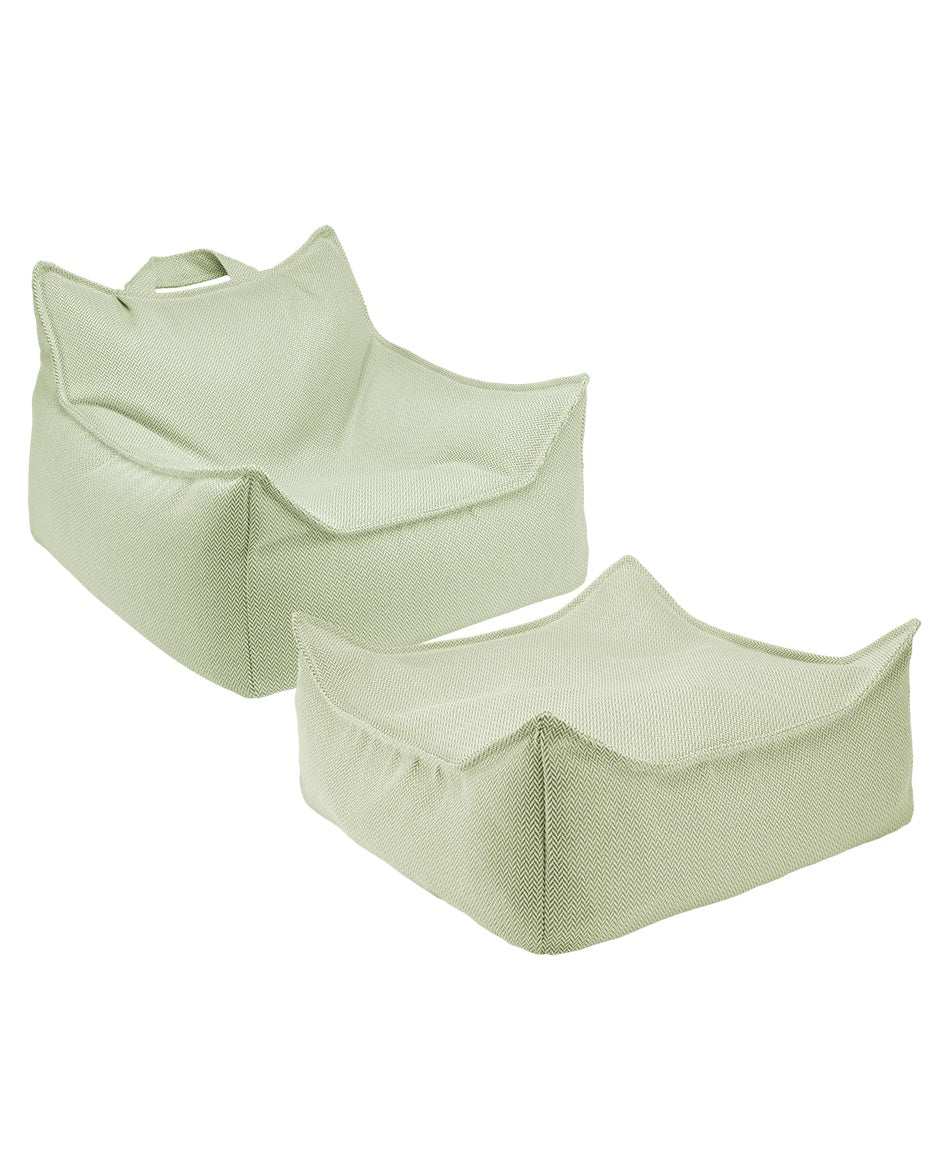 Outdoor Sitzsack & Ottomane Set/ Herba