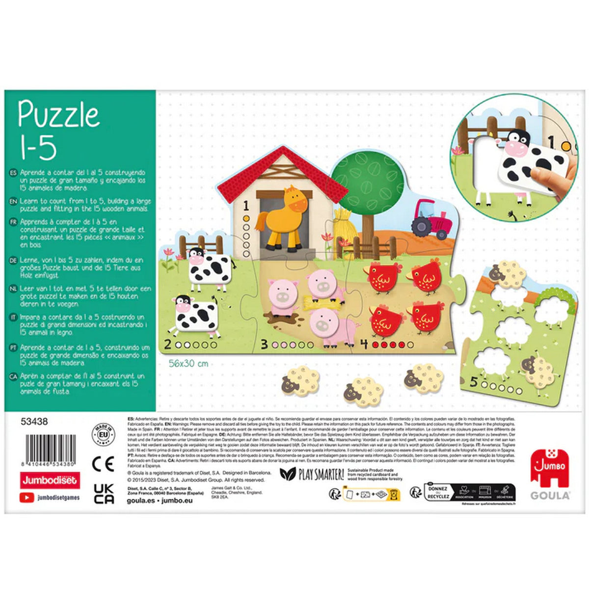 GOULA - Zahlenpuzzle 1-5