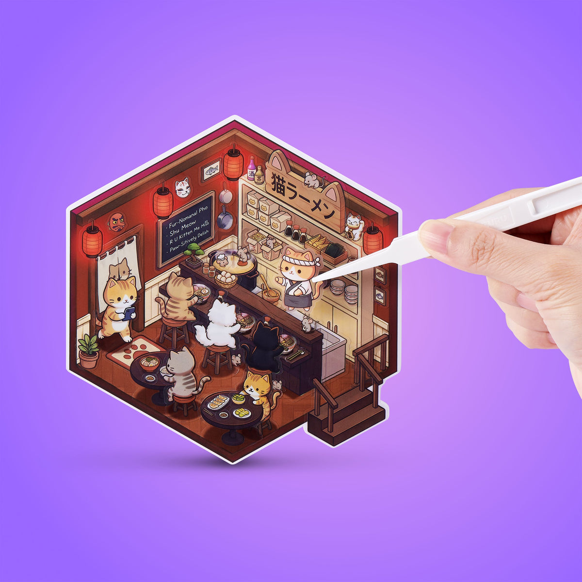Zuru Sticker Therapie - Kawaii Kätzchen (1Stück)
