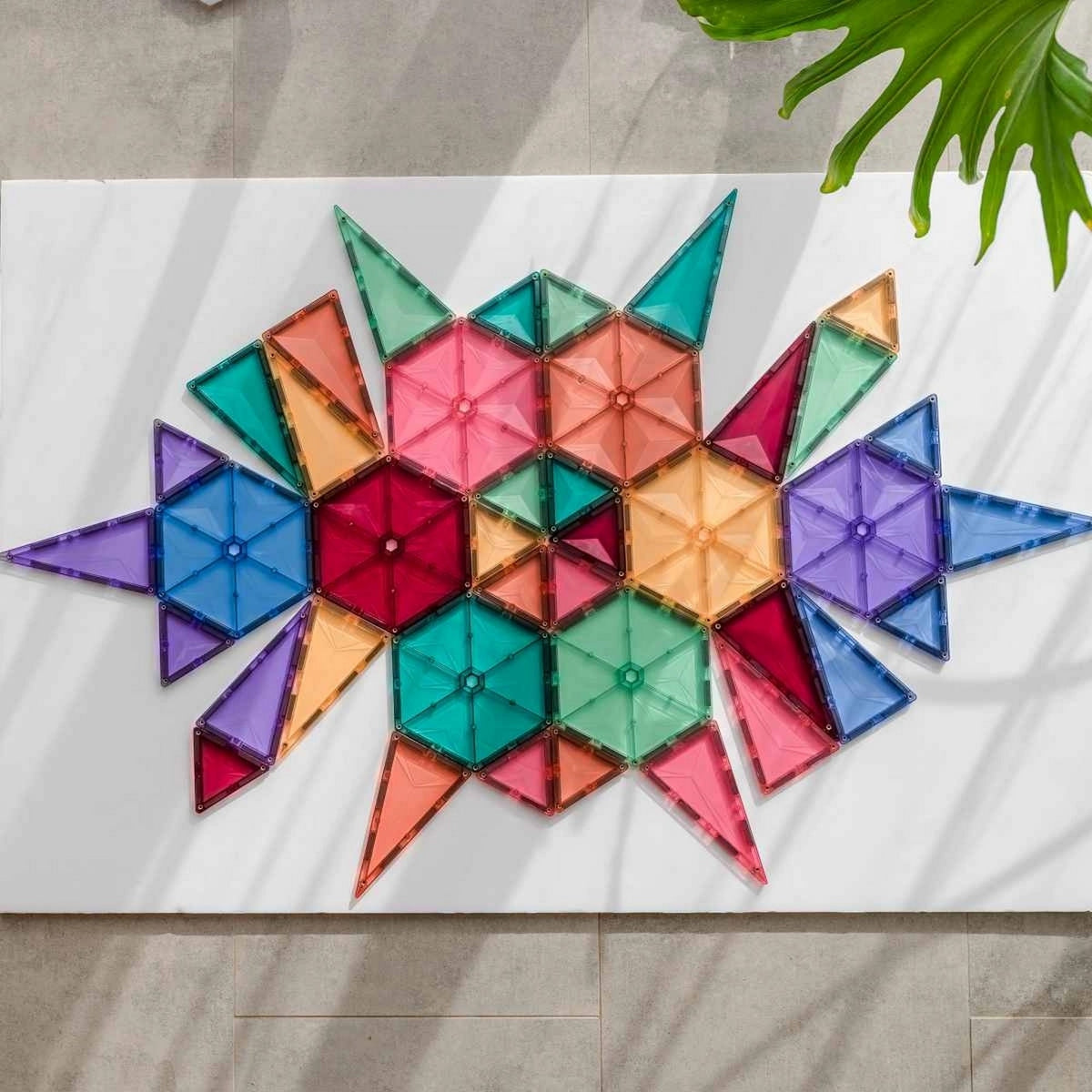 Magnetbausteine Pastel Geometry Pack 40 Teile