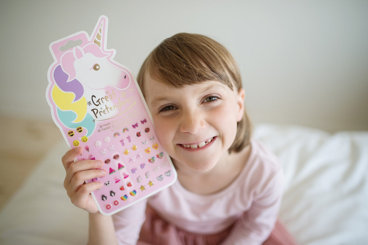 Einhorn Ohrsticker (30 Paar)