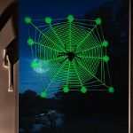 ZOMBIE ZONE Spinnennetz Glow in the Dark