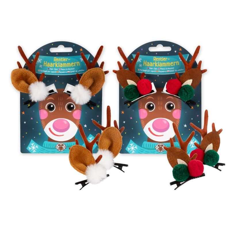 MAGIC MOMENTS Haarklammer Rentier (1x 2er Set)