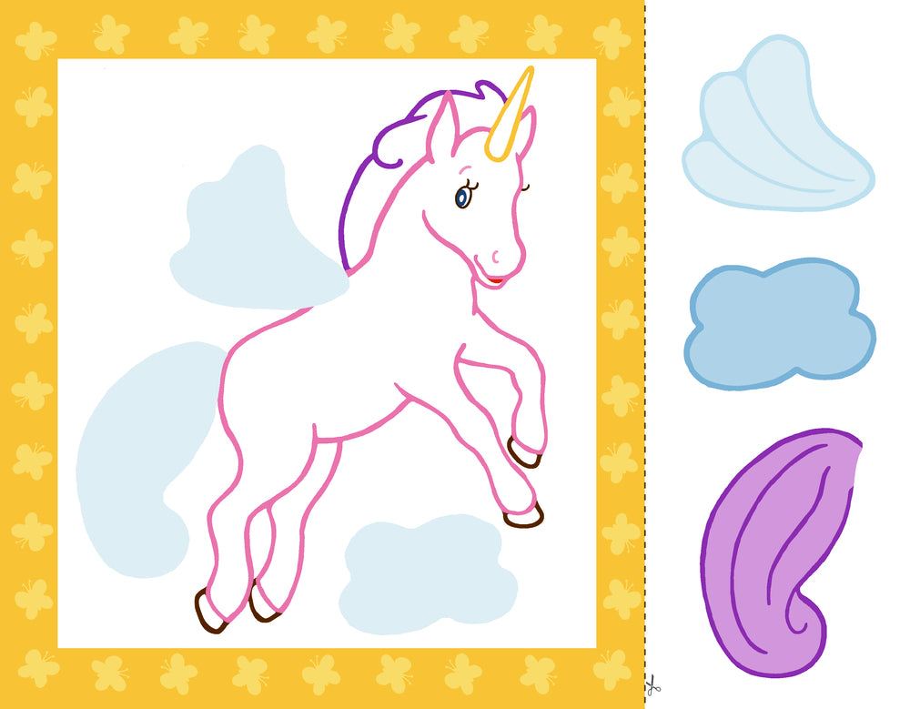 Mein erstes Einhorn-Bastelbuch