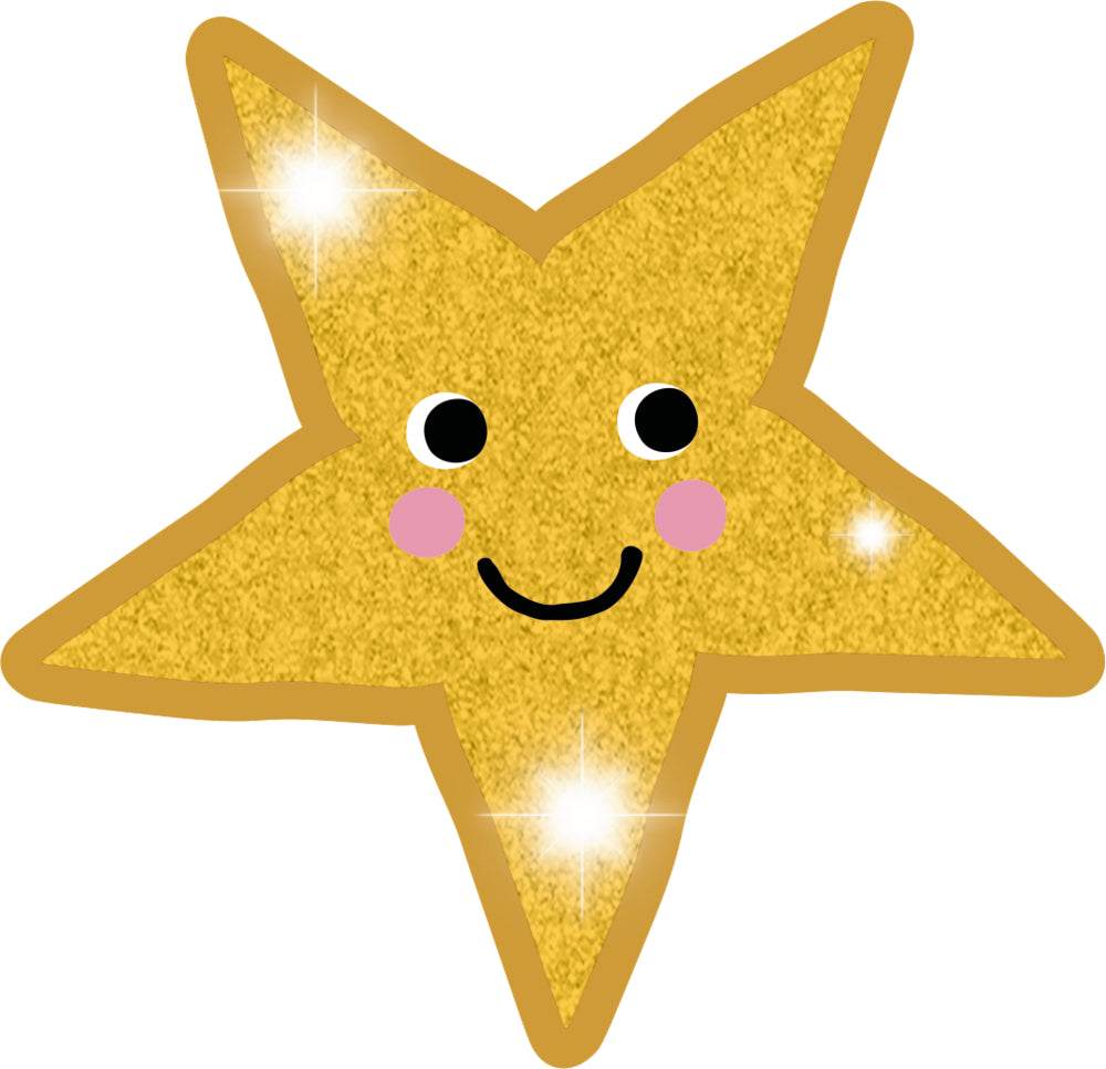 Mit der Schere schneiden-Glitzerbilder (1Stück)