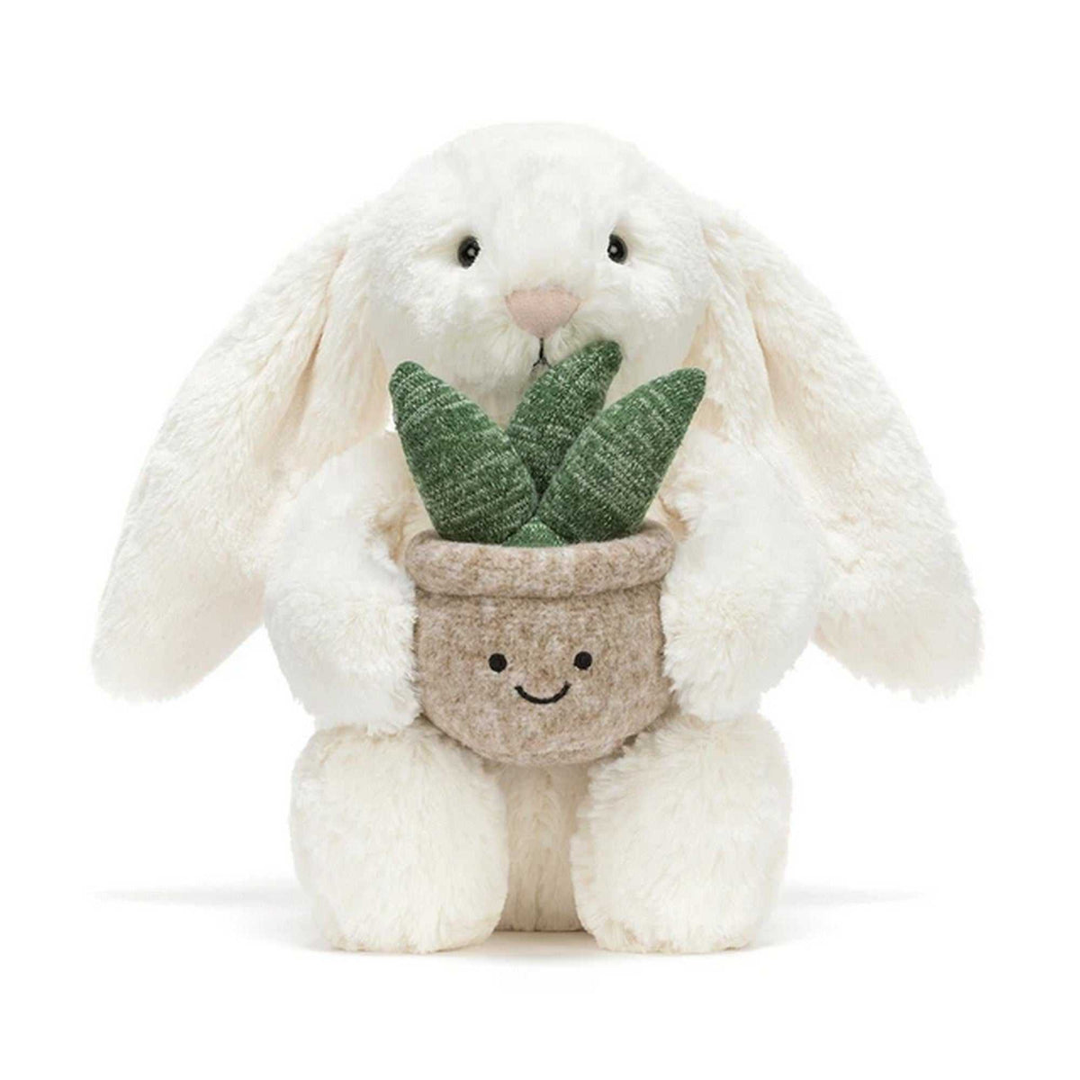 Kusche- Hase mit Pflanze