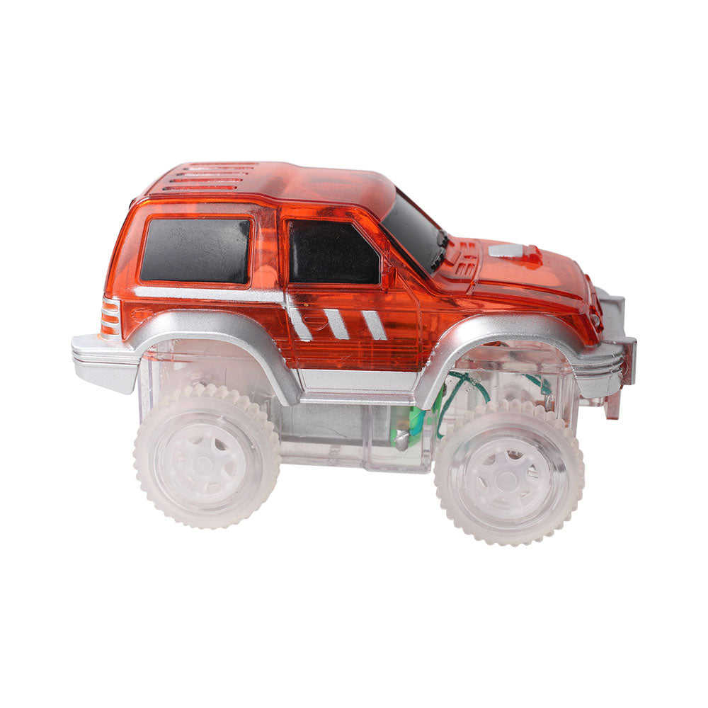 Race Track Car - Rennbahnauto Rot