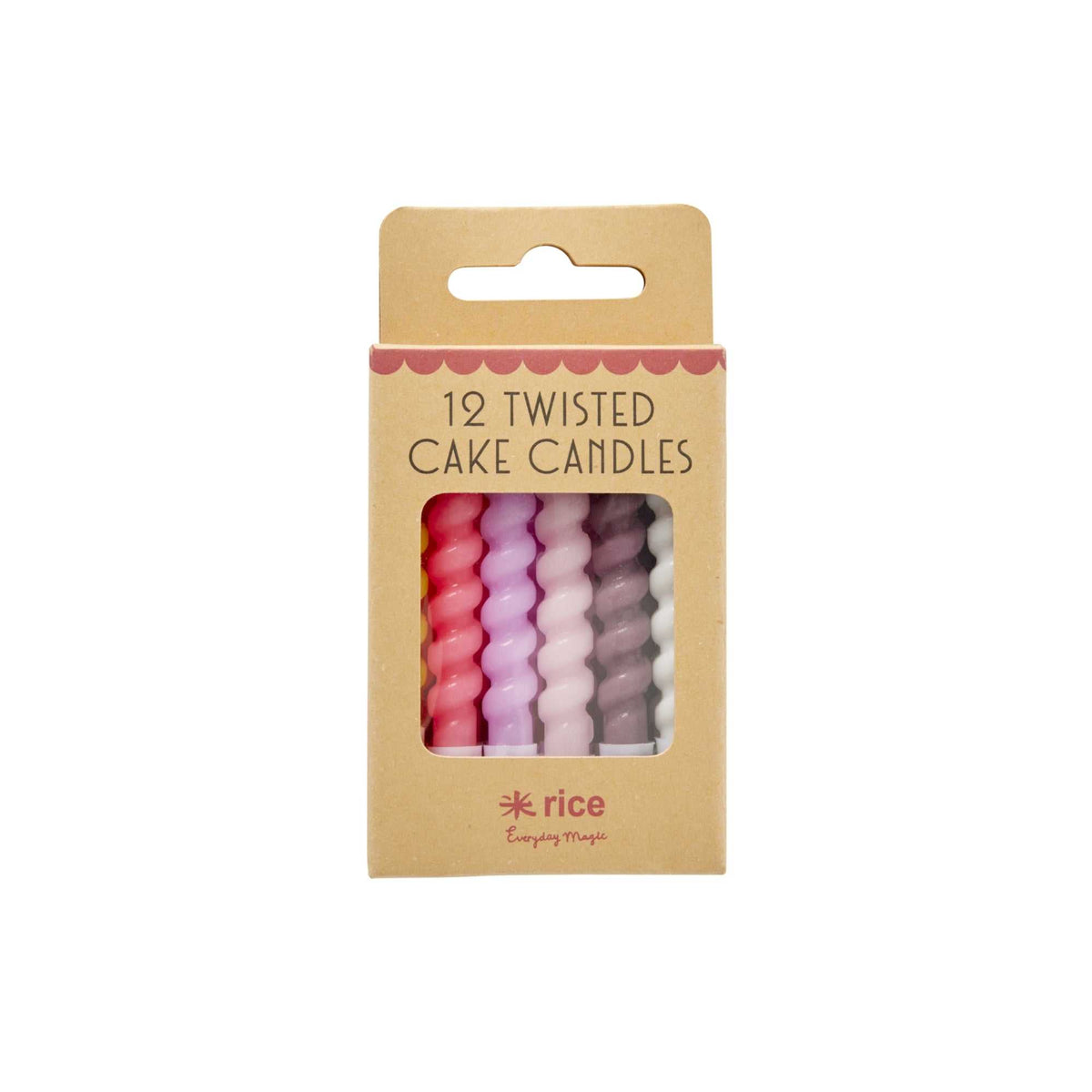 Kleine Kuchenkerzen - Pink - Twisted Design