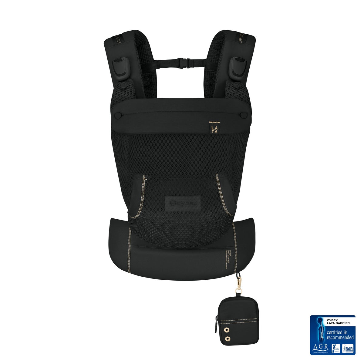 LAYA Babytrage Magic Black | black