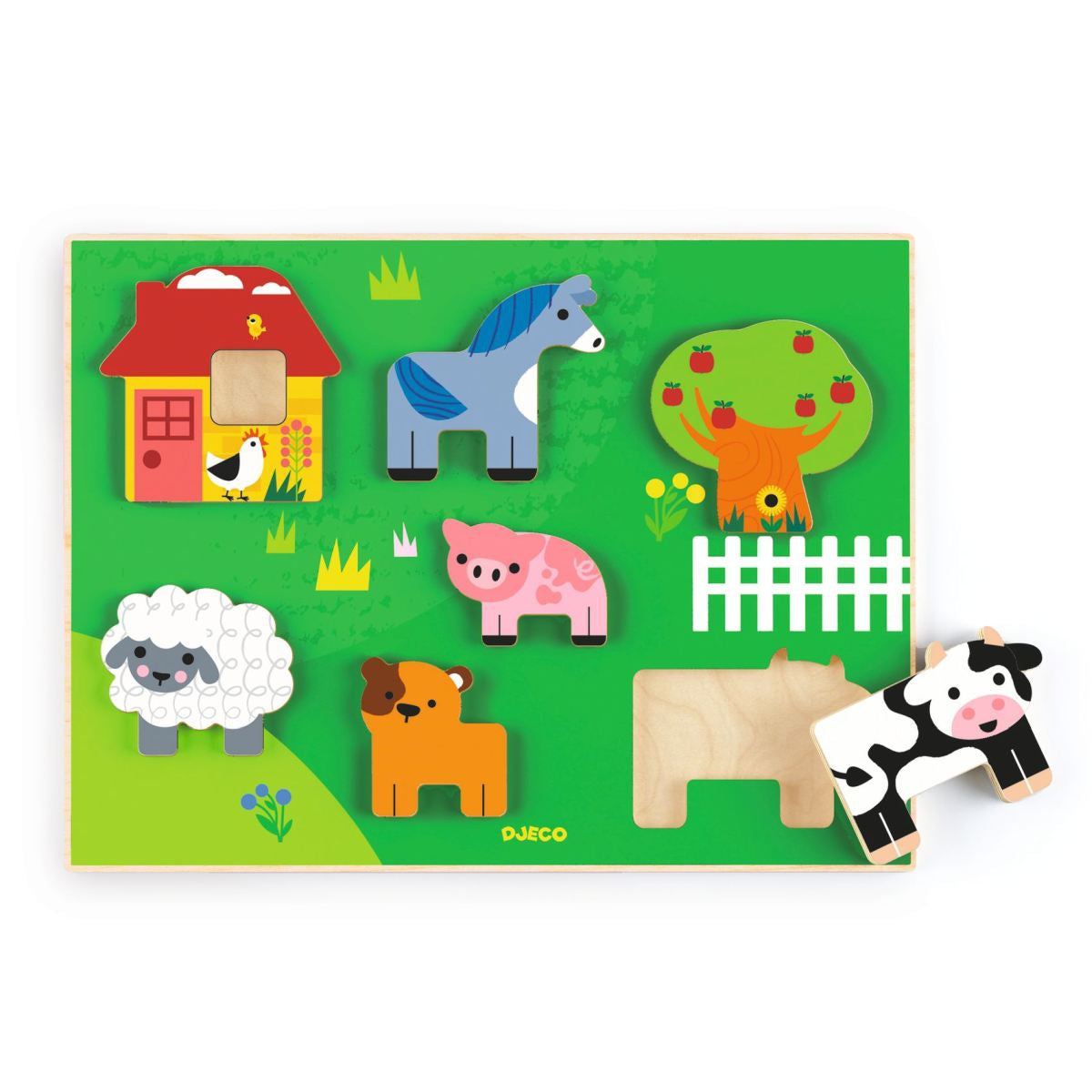 Holzpuzzle: Farm Story