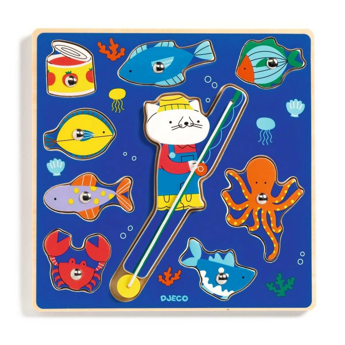 Puzzle: 2in1 Puzz & Fish Color