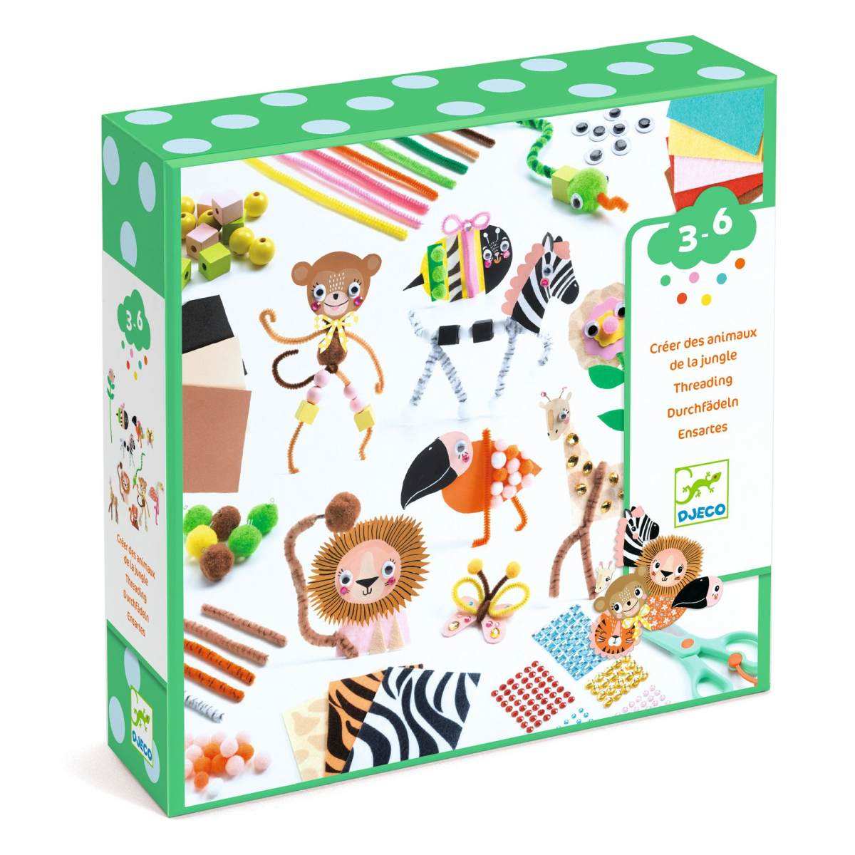 Kreativbox Dschungeltiere